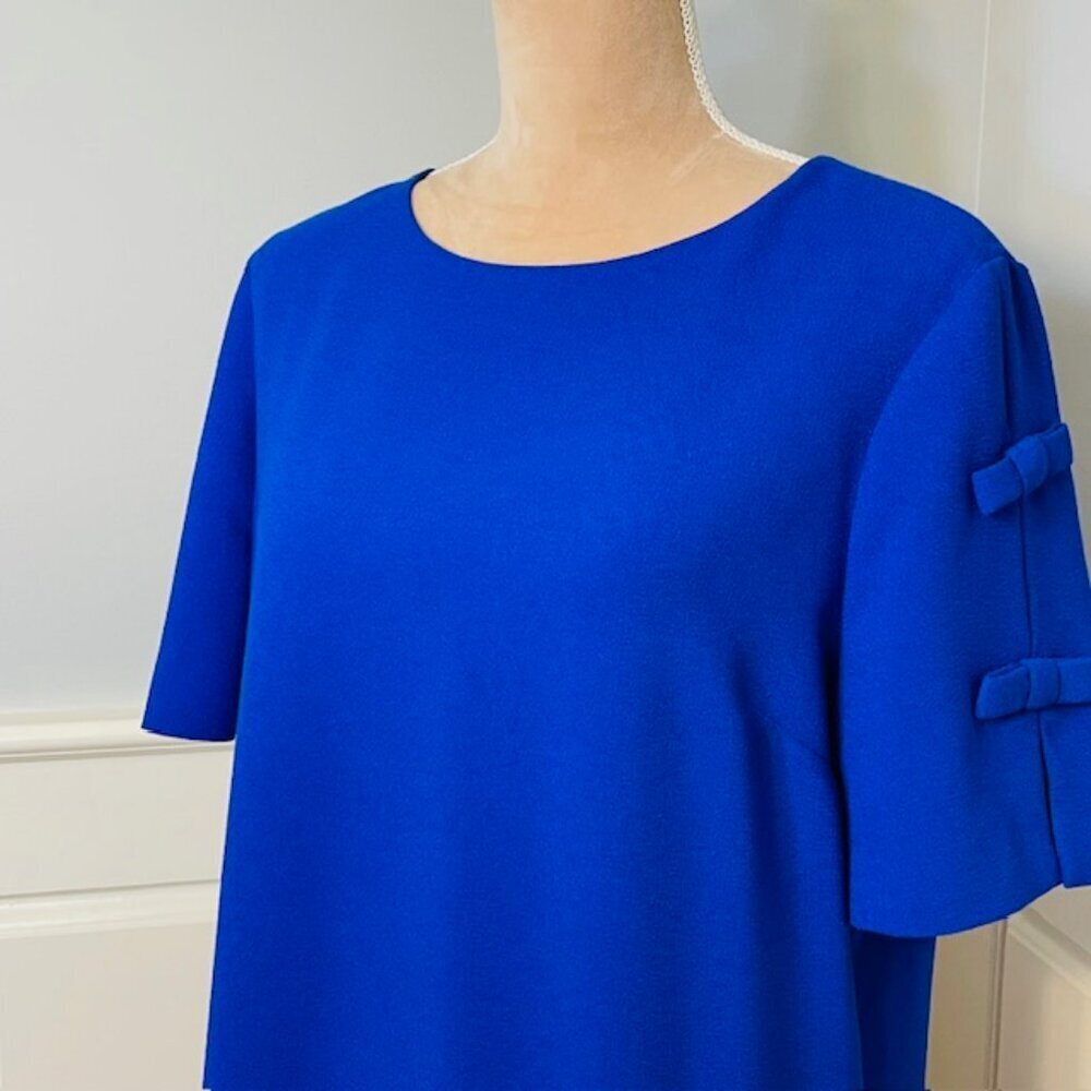 Tyler Boe Midi Shift Dress Wrinkle Resistant Career Professional Large - Picture 3 of 12